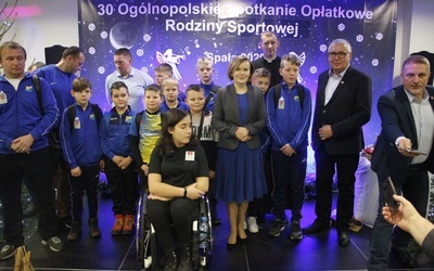Na spotkanie Rodziny Sportowej przyjechali także uczniowie, którzy w przyszłości chcą sięgnąć po złoto olimpijskie.