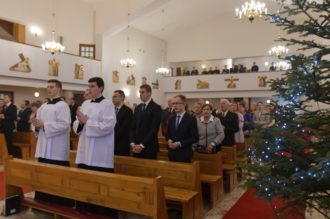 Spotkanie opłatkowe rodziców alumnów i przyjaciół seminarium