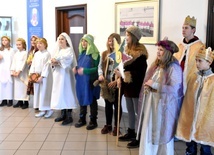 Kolędnicy misyjni w Świdnickiej Kurii Biskupiej