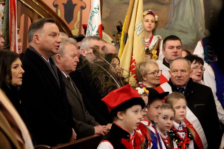 Prezydent Andrzej Duda w Wierzchosławicach