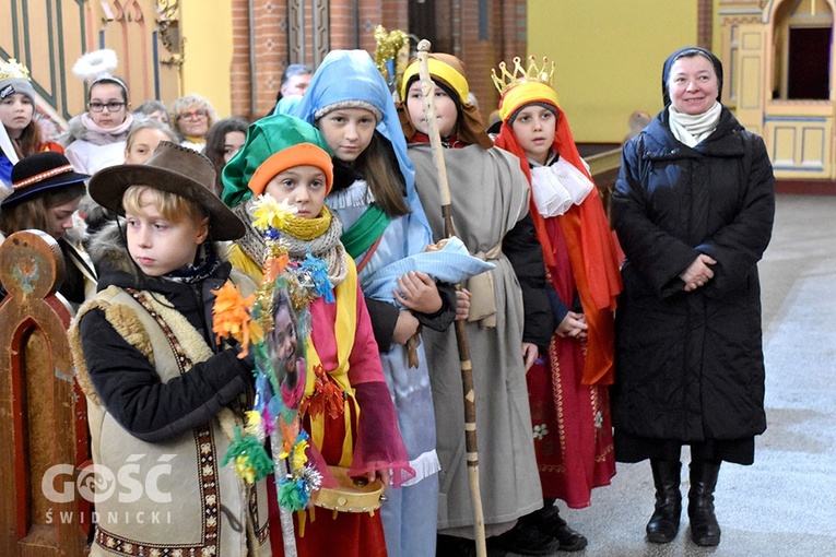 Spotkanie kolędników misyjnych z diecezji świdnickiej