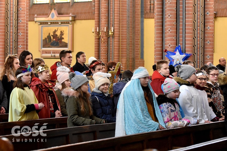 Spotkanie kolędników misyjnych z diecezji świdnickiej