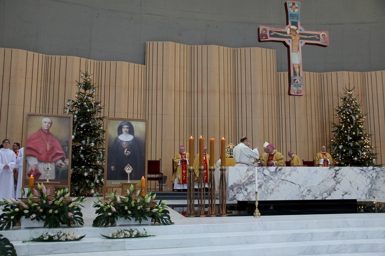 Relikwie św. bp. Józefa Pelczara i bł. Klary Szczęsnej w Świątyni Opatrzności Bożej