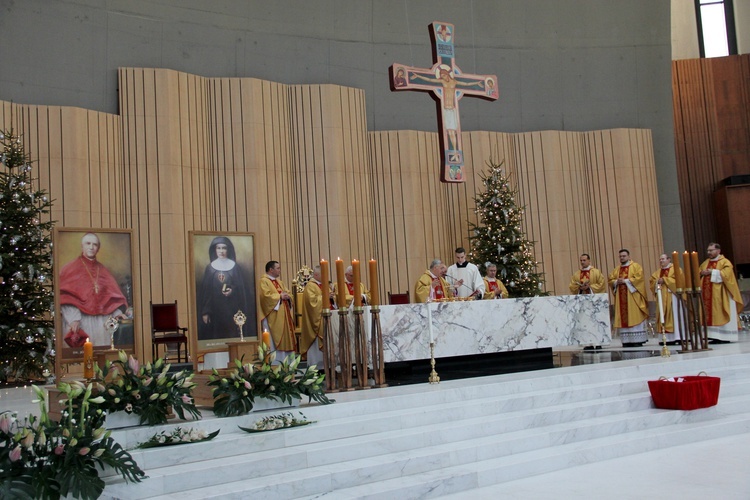 Relikwie św. bp. Józefa Pelczara i bł. Klary Szczęsnej w Świątyni Opatrzności Bożej