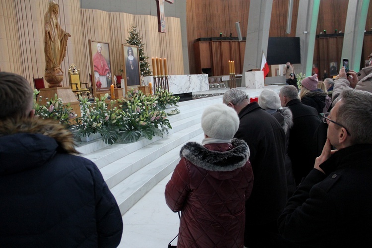 Relikwie św. bp. Józefa Pelczara i bł. Klary Szczęsnej w Świątyni Opatrzności Bożej