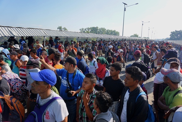 Kościół w Meksyku pomaga nowej fali migrantów