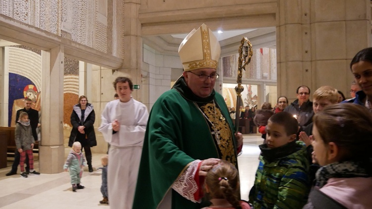 Opłatek Młodych w sanktuarium św. Jana Pawła II