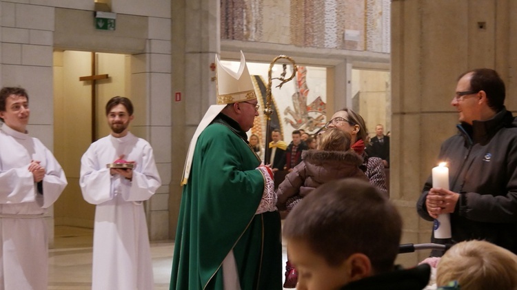 Opłatek Młodych w sanktuarium św. Jana Pawła II