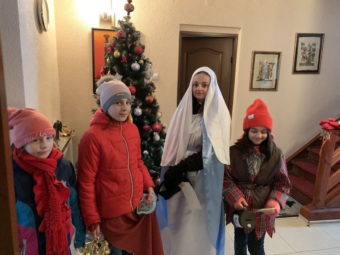 Kolędnicy misyjni w Nowej Rudzie-Słupcu