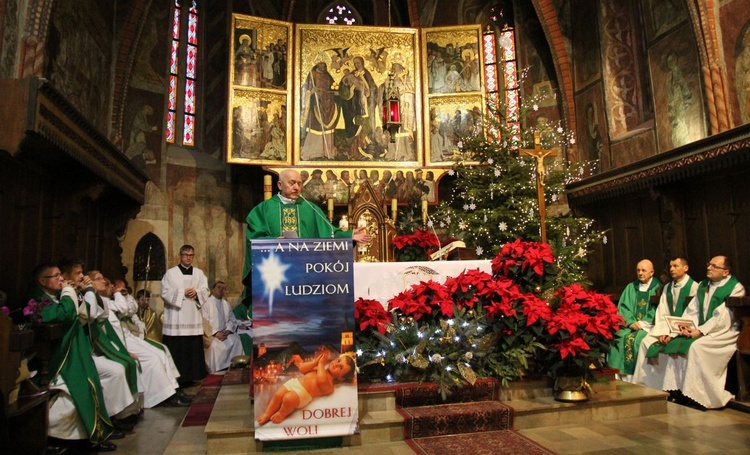 Dziękczynienie w XIV-wiecznym kościele w Starym Bielsku