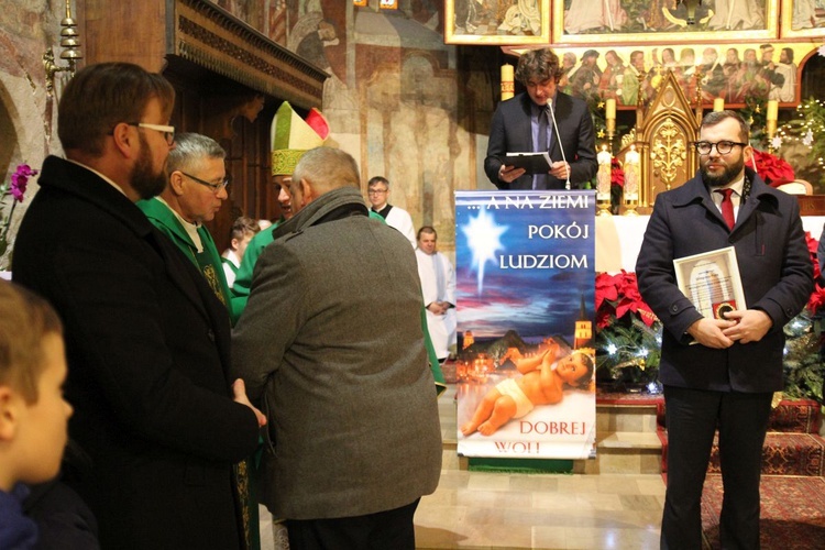 Dziękczynienie w XIV-wiecznym kościele w Starym Bielsku