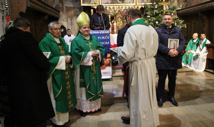 Dziękczynienie w XIV-wiecznym kościele w Starym Bielsku