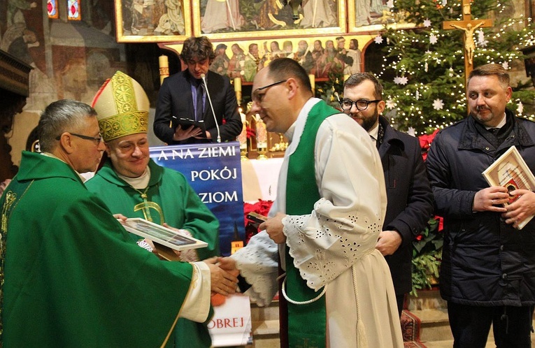 Dziękczynienie w XIV-wiecznym kościele w Starym Bielsku