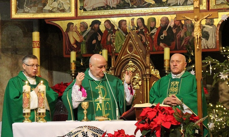 Dziękczynienie w XIV-wiecznym kościele w Starym Bielsku