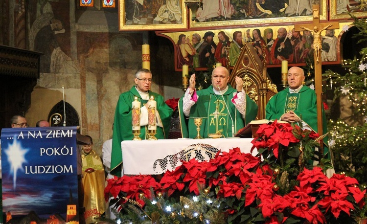 Dziękczynienie w XIV-wiecznym kościele w Starym Bielsku