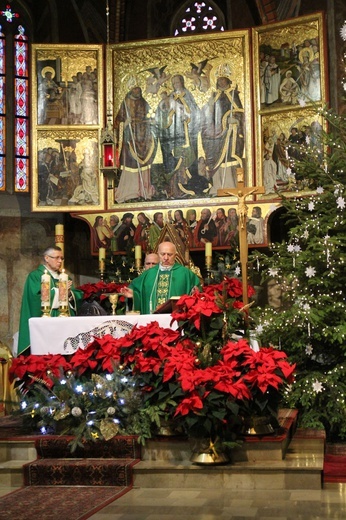 Dziękczynienie w XIV-wiecznym kościele w Starym Bielsku