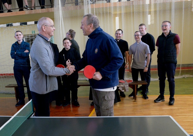 Turniej w ping-ponga w WSD Radom