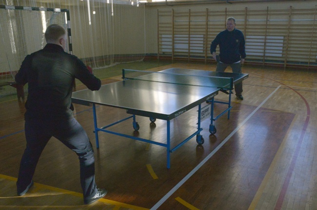 Turniej w ping-ponga w WSD Radom