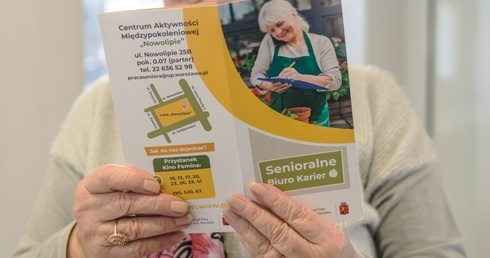 W stolicy ruszyło Senioralne Biuro Karier