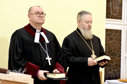 Ekumeniczna modlitwa w świdnickim WSD