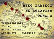 We wtorek na trasie Oświęcim-Gliwice Bieg Pamięci ze Światłem Pokoju