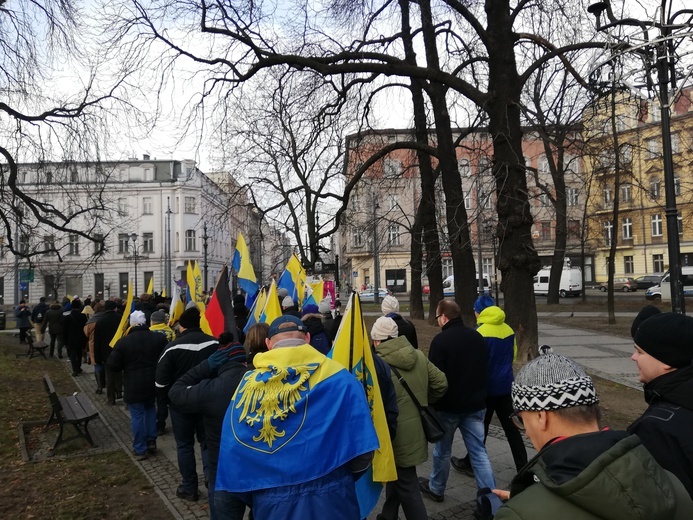 Śląskie. Z Katowic do Świętochłowic. Czyli 11. Marsz na Zgodę 