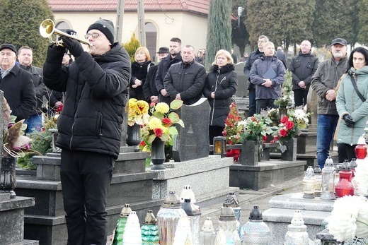 Pogrzeb śp. Bogdana Pudełko w Pisarzowicach
