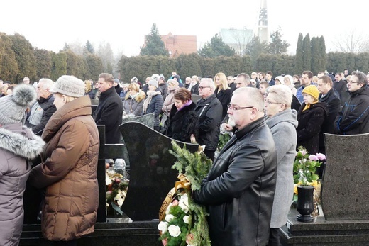 Pogrzeb śp. Bogdana Pudełko w Pisarzowicach