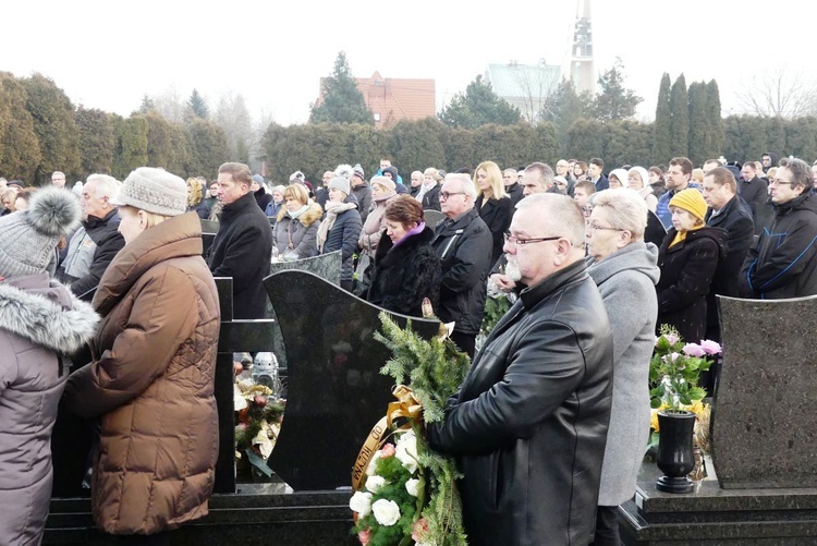 Pogrzeb śp. Bogdana Pudełko w Pisarzowicach