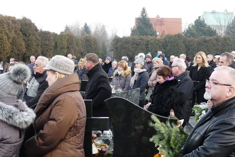 Pogrzeb śp. Bogdana Pudełko w Pisarzowicach