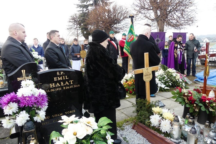 Pogrzeb śp. Bogdana Pudełko w Pisarzowicach