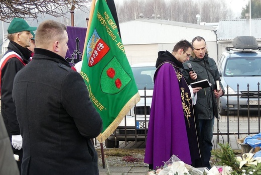 Pogrzeb śp. Bogdana Pudełko w Pisarzowicach