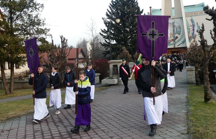 Pogrzeb śp. Bogdana Pudełko w Pisarzowicach