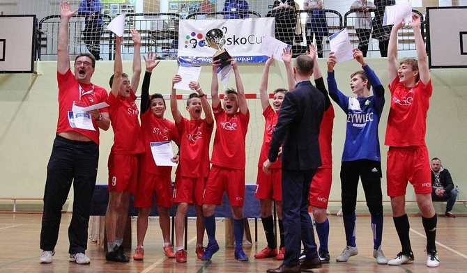 Żabnica - najlepsi w halowych finałach Bosko Cup w grupie lektorów młodszych!