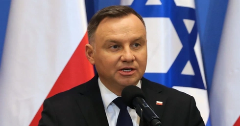 Duda: Z przykrością przyjąłem pominięcie na uroczystości w Yad Vashem udziału Polski w walce przeciw nazistom
