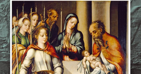 Luis de MoralesOCZYSZCZENIE MARYIolej na desce, ok. 1562Muzeum Prado, Madryt