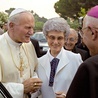 Jan Paweł II z wizytą w Międzynarodowym Centrum Ruchu Focolari  w Rocca di Papa,  19 sierpnia 1984 r.