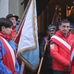 Ostatnie pożegnanie śp. Stefana Jakubowskiego, budowniczego kaplicy na Groniu Jana Pawła II