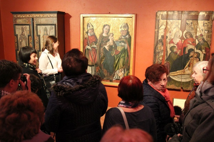 "Sacra Conversazione" z Łękawicy w Muzeum Miejskim w Żywcu