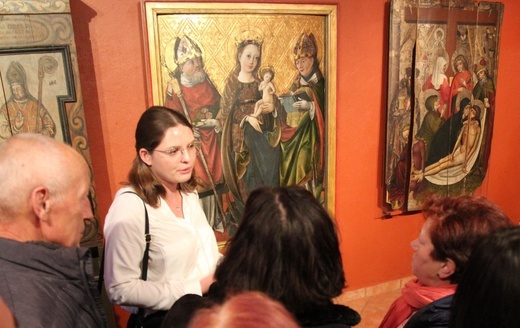 "Sacra Conversazione" z Łękawicy w Muzeum Miejskim w Żywcu