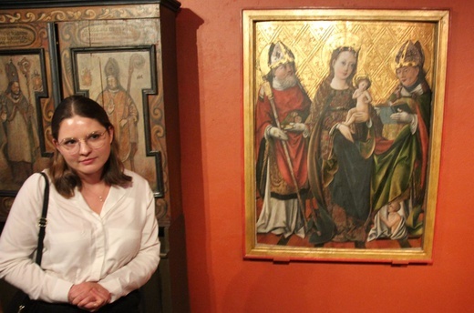 "Sacra Conversazione" z Łękawicy w Muzeum Miejskim w Żywcu