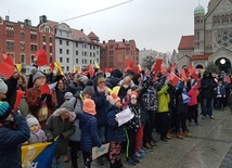 Ruda Śląska. Protest pod hasłem "Żółta kartka dla Rady Miasta"