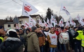 Protest w Imielinie 