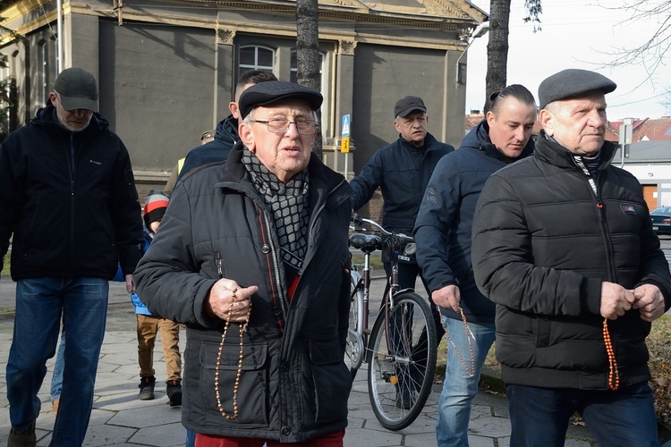 Męski Różaniec w Kluczborku