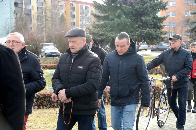 Męski Różaniec w Kluczborku