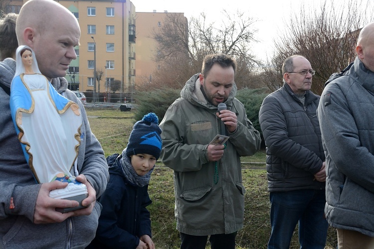 Męski Różaniec w Kluczborku