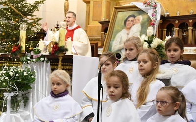 Święta lekarka zagościła na pl. Zbawiciela