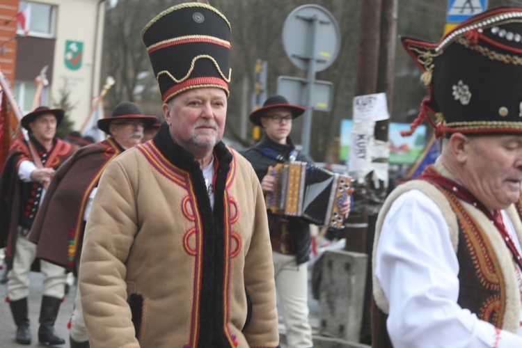 Polsko-słowackie kolędowanie Związku Podhalan w Ujsołach - 2020