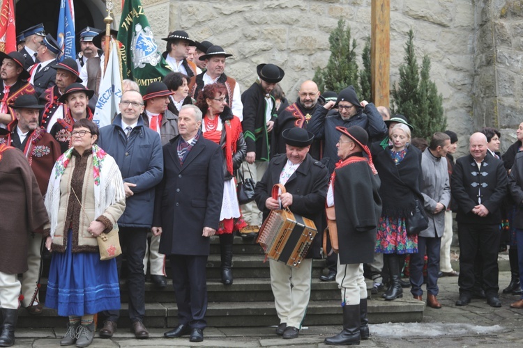 Polsko-słowackie kolędowanie Związku Podhalan w Ujsołach - 2020