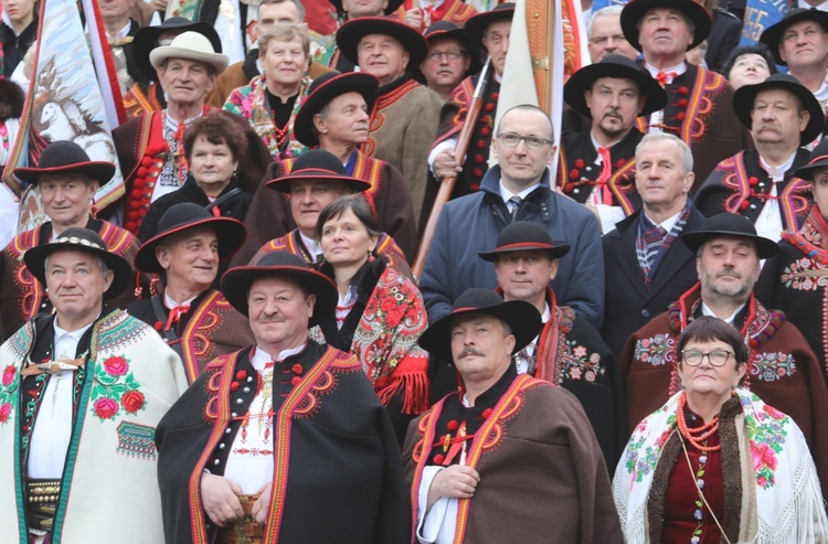 Polsko-słowackie kolędowanie Związku Podhalan w Ujsołach - 2020